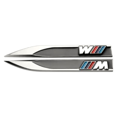 Емблема крила на авто BMW M, 2шт метал